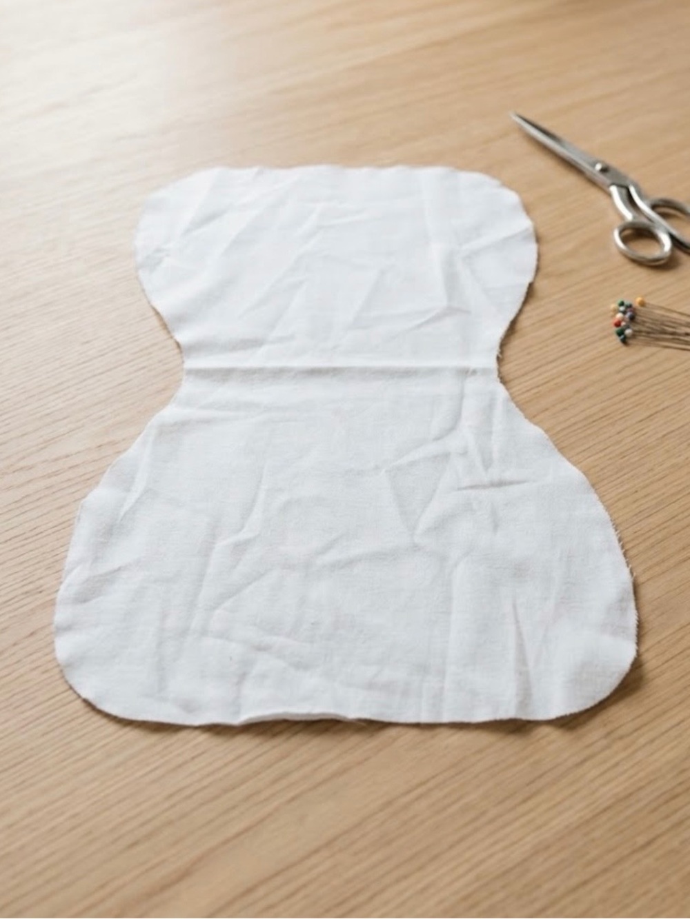 White Fabric Insert Liner Piece - New Condition - Unbranded